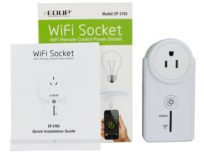 Bestrooi straf Korst Wireless Wifi Remote Control Power Socket | EDUP