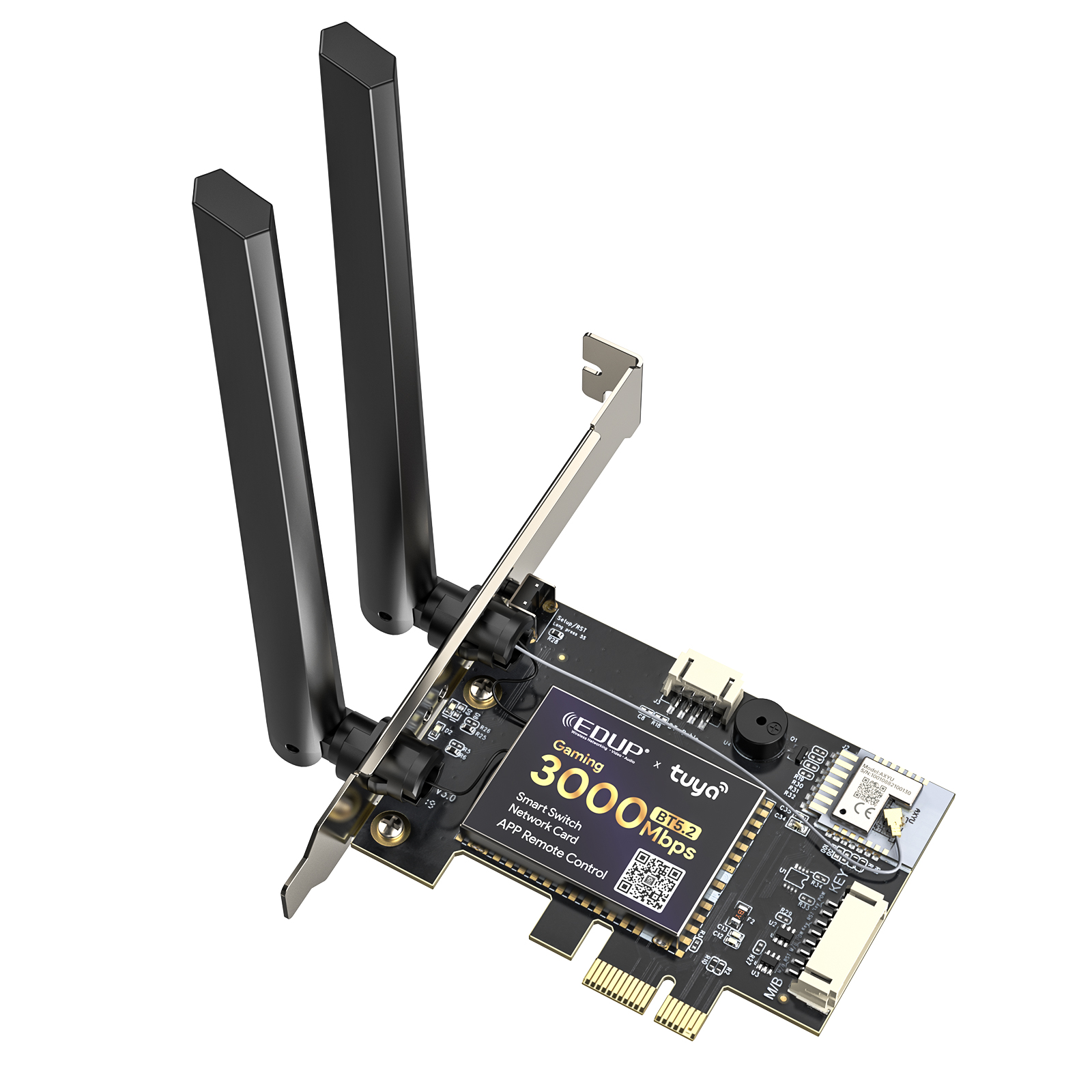 Dual Band PCI-E WiFi Adapter Desktop PC PCI-E Wireless-AC Network